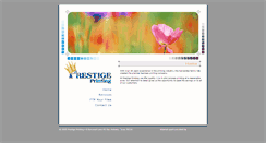 Desktop Screenshot of prestigeprintingsa.com